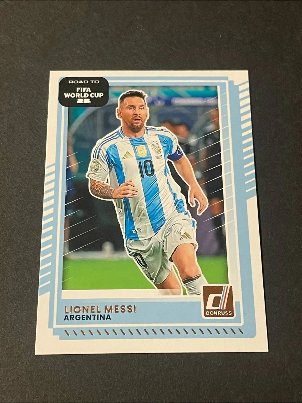 Panini Road To FIFA World Cup 2026 Donruss Lionel Messi #154 Argentina Base Card